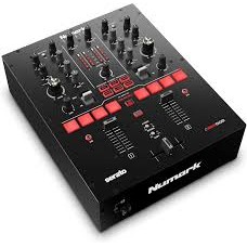 Numark Scratch Style DJ Mixer, 2-Channel, Serato DJ Pro Included, DVS License In