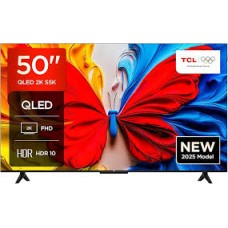 TCL 50” QLED GOOGLE SMART SLIM DOUBLY HDR 10 TV 50S5K